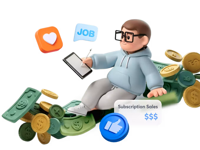 Start earning from your creativity