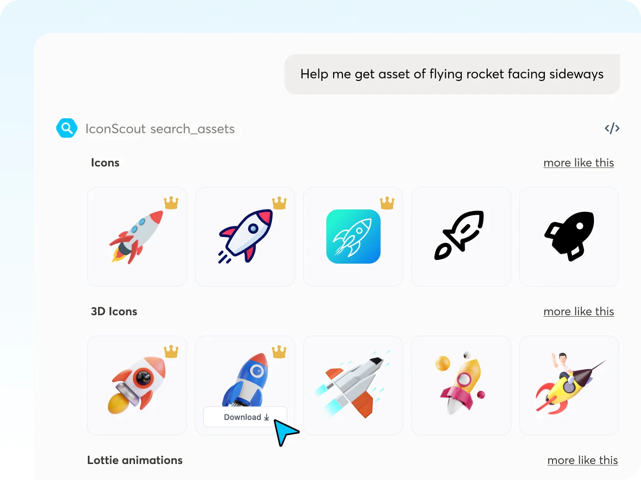 Search and filter in plain language